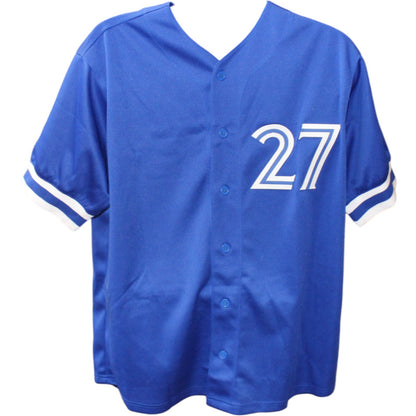 Vladimir Guerrero Jr. Autographed Blue Pro Style Jersey