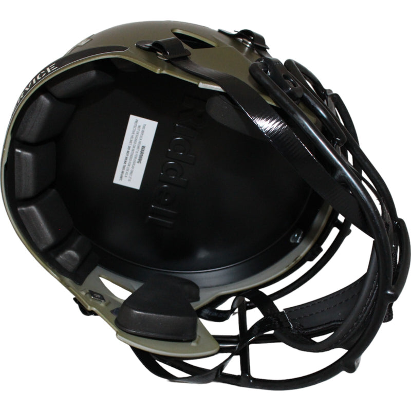Chase Young Signed Washington Commanders Full Size Salute to Service Helmet