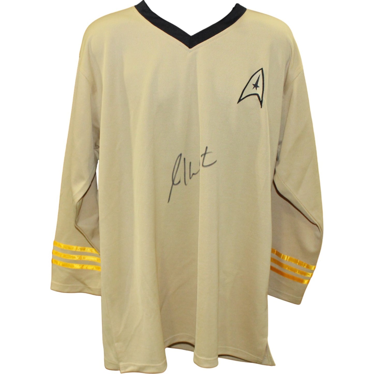 William Shatner Signed Star Trek Uniform Shirt (Beckett Witness)
