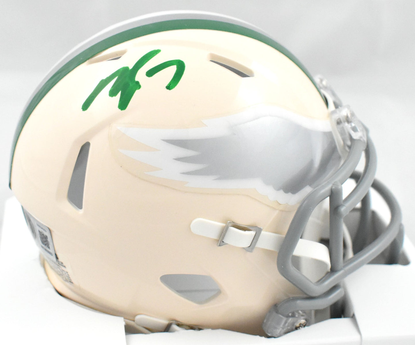 Michael Vick Autographed Philadelphia Eagles Retro Speed Mini Helmet
