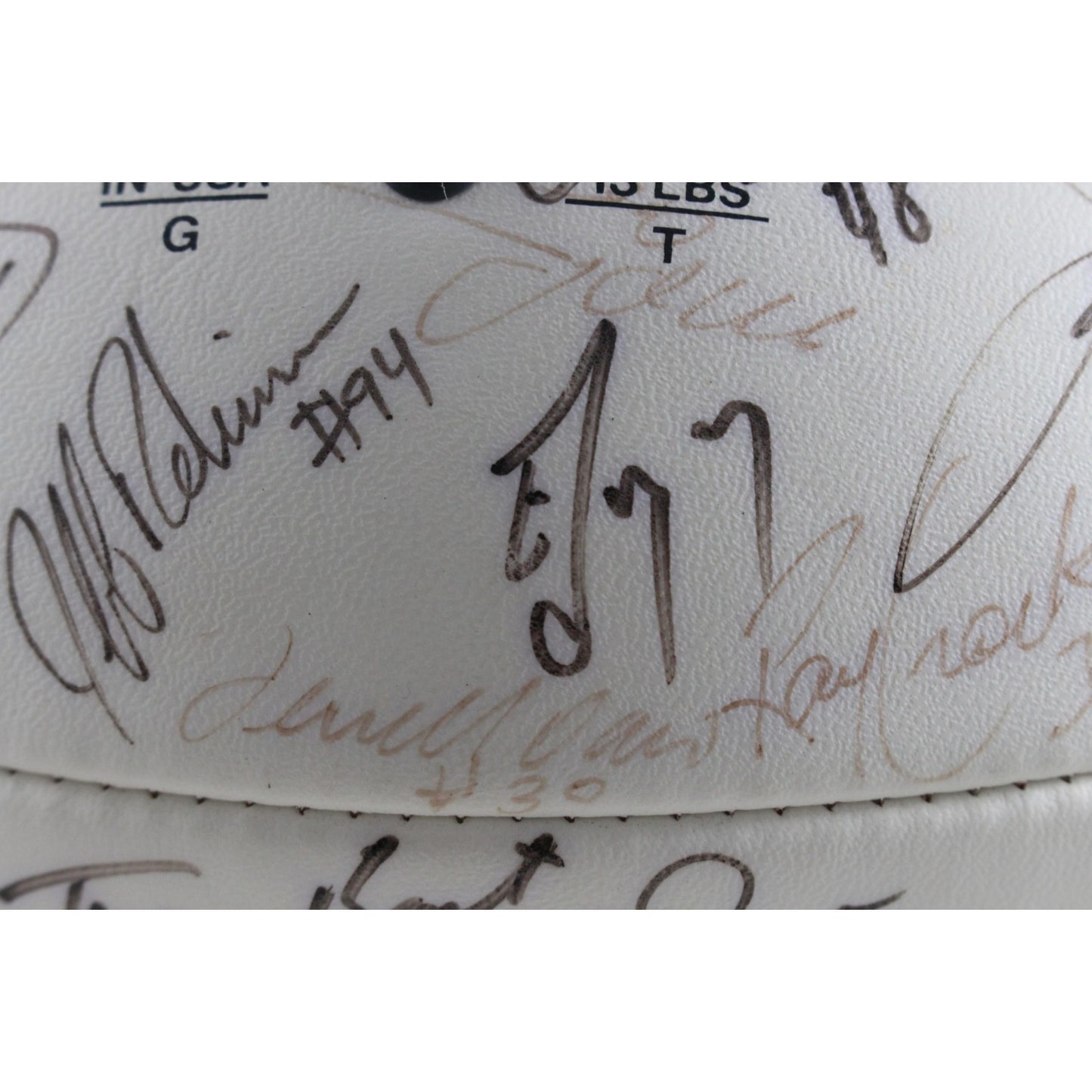 John Elway & 1997 Denver Broncos Multi-Signed Football (55 Sigs)