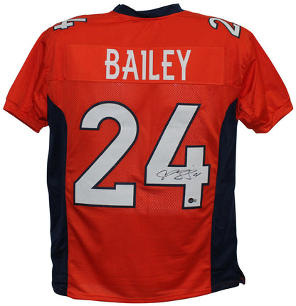 Champ Bailey Autographed Denver Broncos Pro Style Jersey