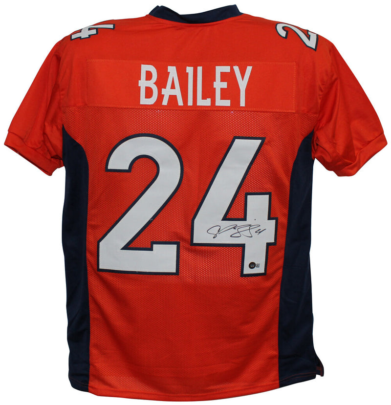 Champ Bailey Autographed Denver Broncos Pro Style Jersey