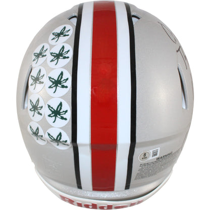 Jack Sawyer Signed Ohio State Buckeyes Full Size Authentic Helmet