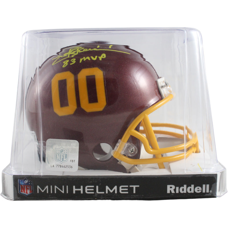 Joe Theismann Signed Washington Football Team Mini Helmet (SB Champs)