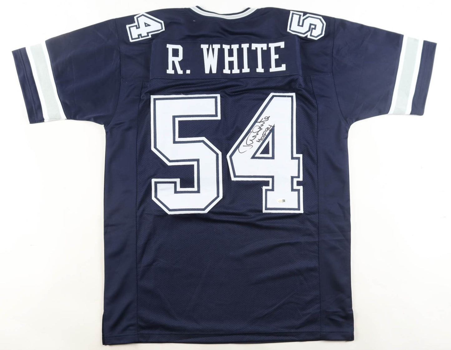 Randy White Autographed Dallas Cowboys Dark Blue Custom Jersey