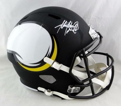 Adrian Peterson Signed Minnesota Vikings Full Size AMP Speed Helmet