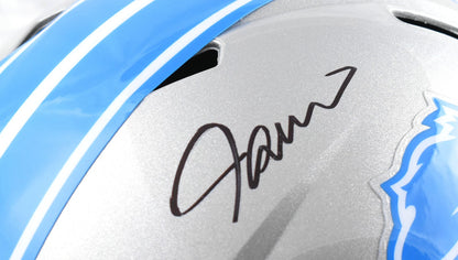 Jameson Williams Autographed Detroit Lions Full Size Speed Helmet