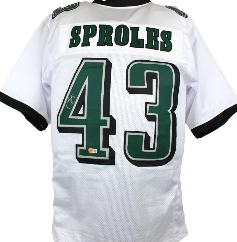 Darren Sproles Signed Philadelphia Eagles Custom Jersey