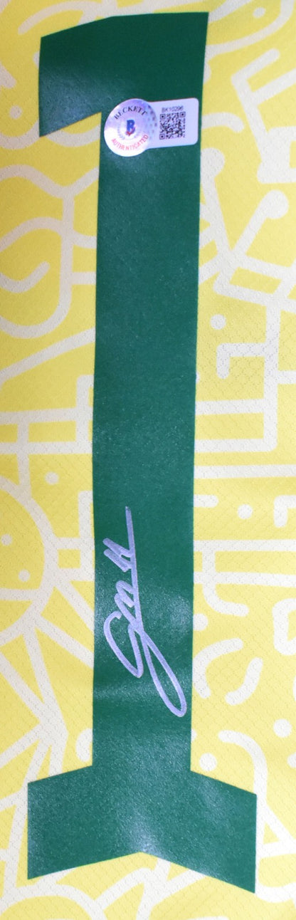 Gabriel Martinelli Signed Brazil Home Soccer Jersey