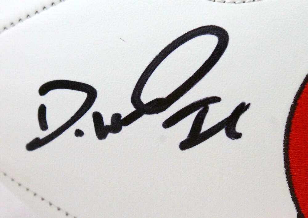 Jeremiah Owusu-Koramoah & Denzel Ward Signed Cleveland Browns Football