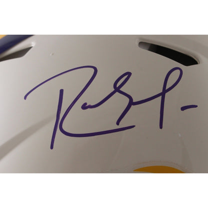 Randy Moss Autographed Minnesota Vikings Full Size Authentic Retro Helmet