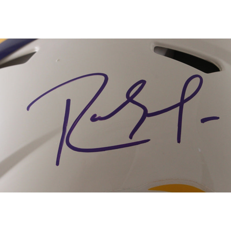 Randy Moss Autographed Minnesota Vikings Full Size Authentic Retro Helmet