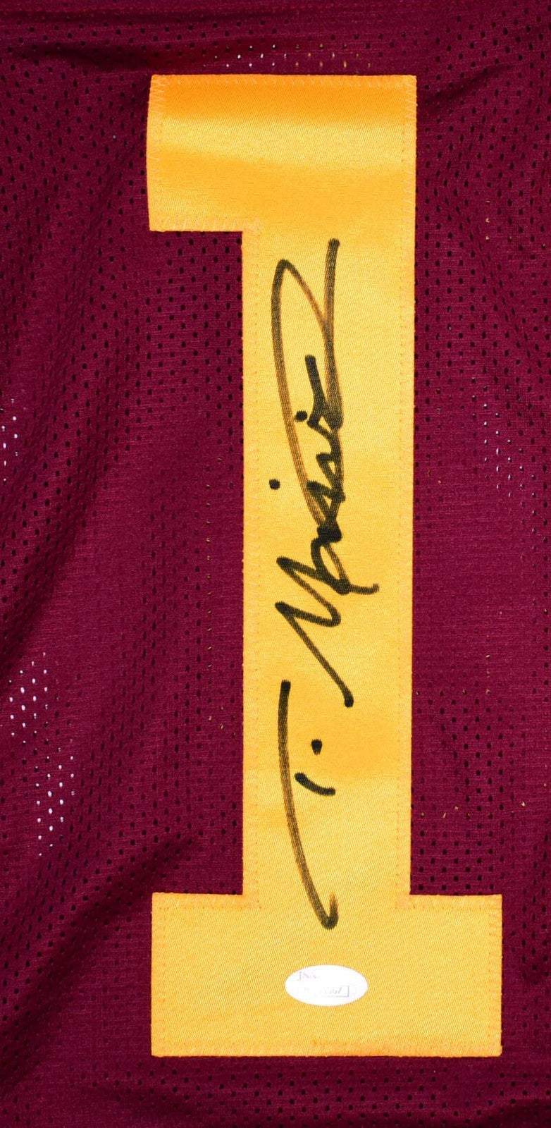 Todd Marinovich Signed Maroon Custom College Style Jersey