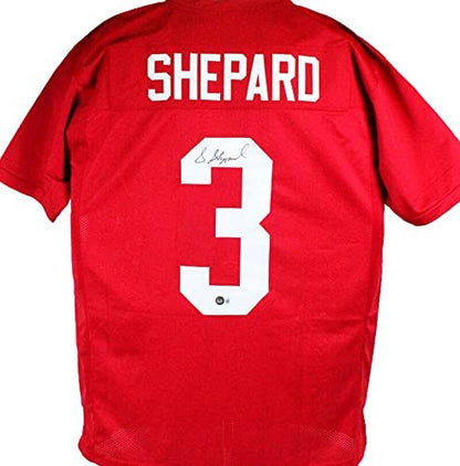 Sterling Shepard Autographed Oklahoma Sooners Maroon Custom Jersey