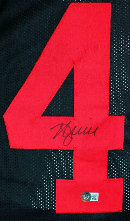 Kyle Juszczyk Signed San Francisco 49ers Black Custom Jersey