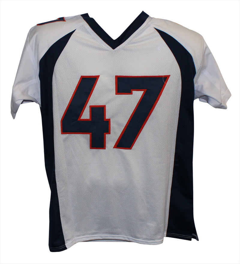 John Lynch Signed Custom Pro Style White Football Jersey BAS
