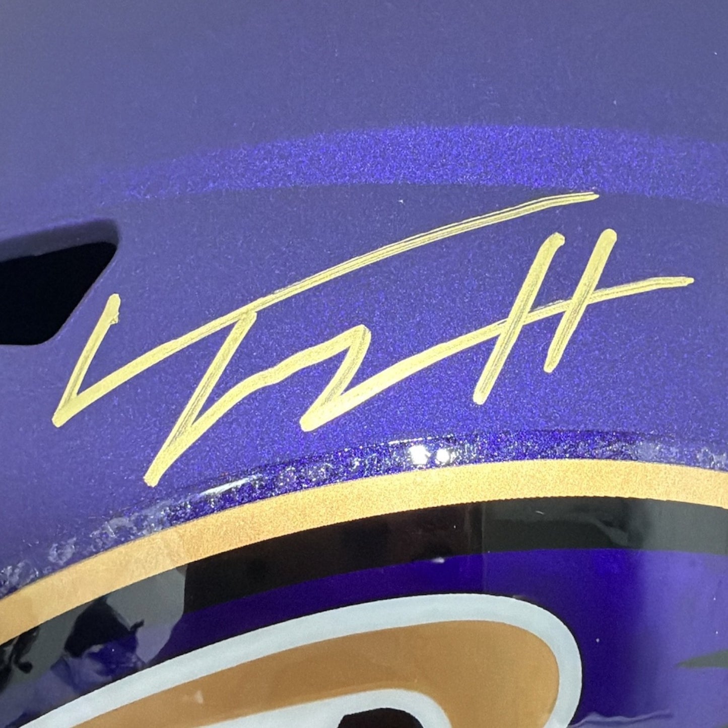 Trey Hendrickson Signed Cincinnati Bengals Alternate Full Size Helmet