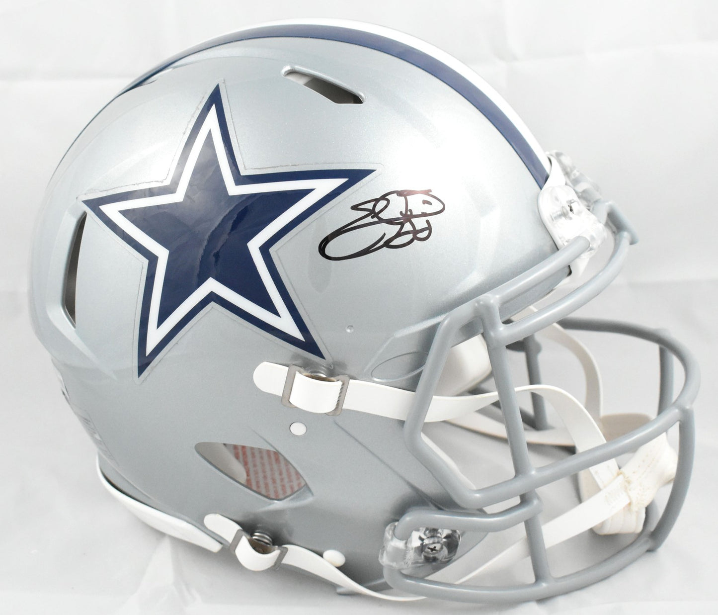 Emmitt Smith Autographed Dallas Cowboys Full Size Speed Authentic Helmet