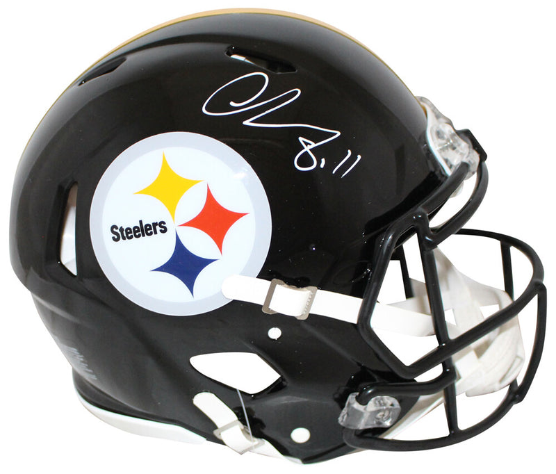 Chase Claypool Autographed Pittsburgh Steelers Authentic Speed Helmet