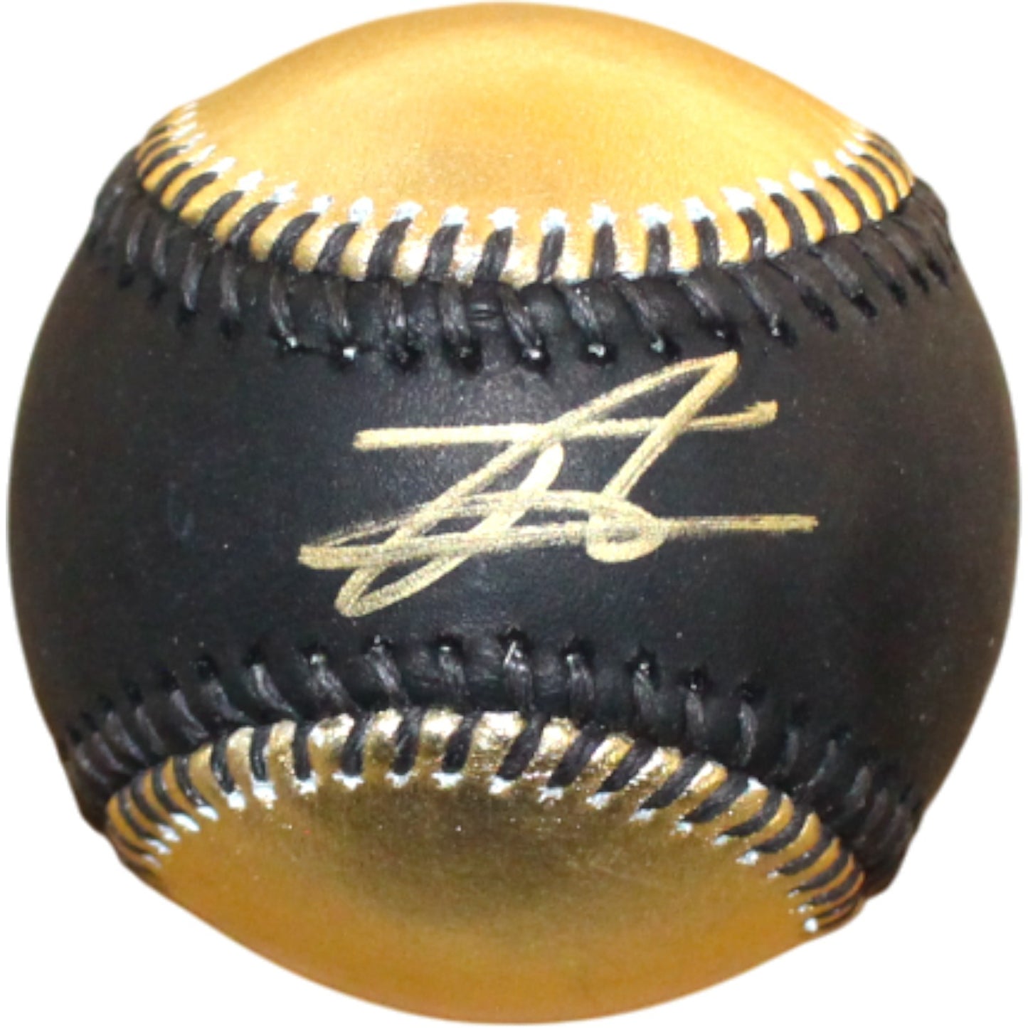 Julio Rodriguez Autographed Seattle Mariners Black & Gold OML Baseball