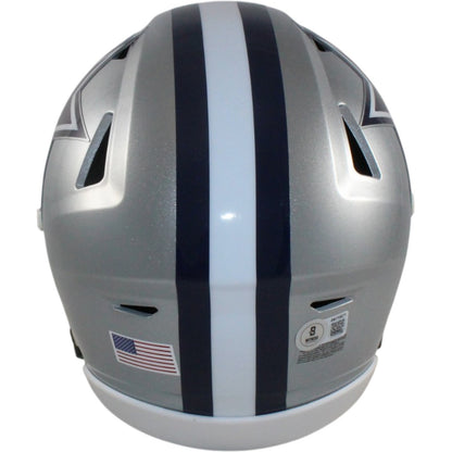 Dak Prescott Autographed Dallas Cowboys Mid-Size Helmet