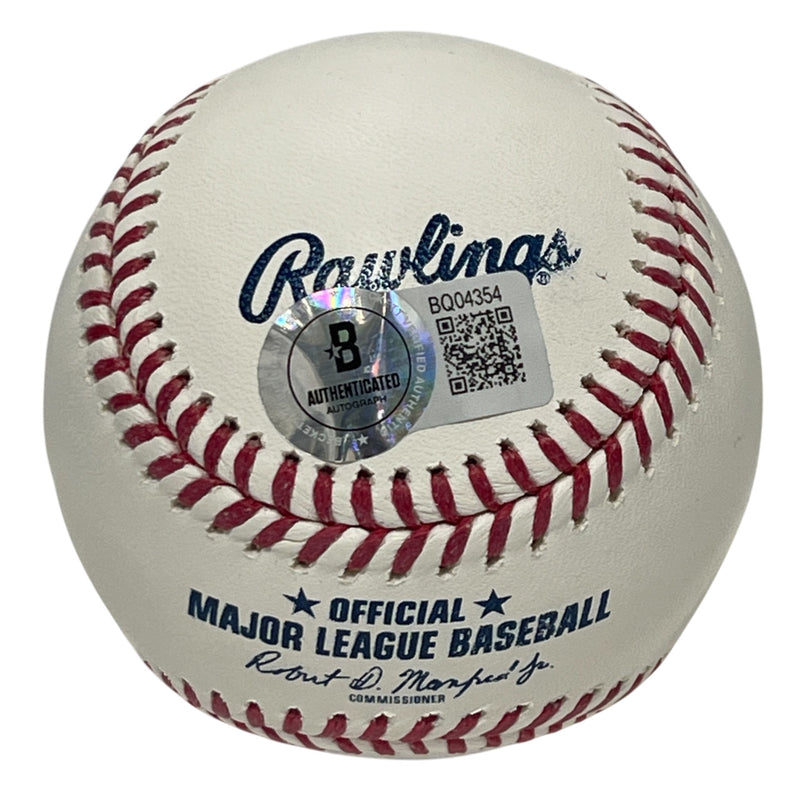 Tony Armas Autographed Rawlings Official Major League Baseball '81 '84 AS