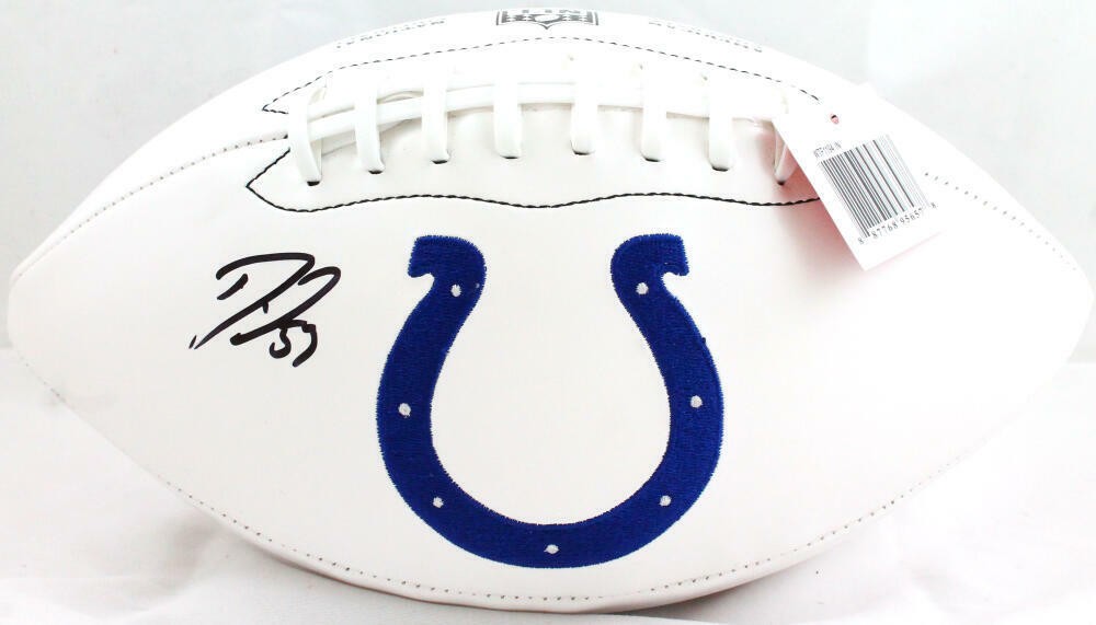 Darius Leonard Signed Indianapolis Colts Wilson Logo Football