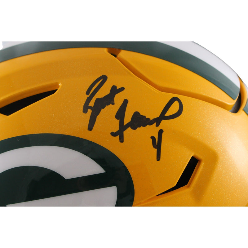 Brett Favre Signed Green Bay Packers Authentic SpeedFlex Helmet