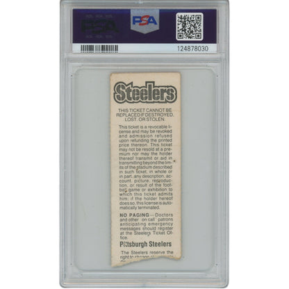 Michael Irvin Signed Dallas Cowboys NFL Debut Ticket Stub (PSA)