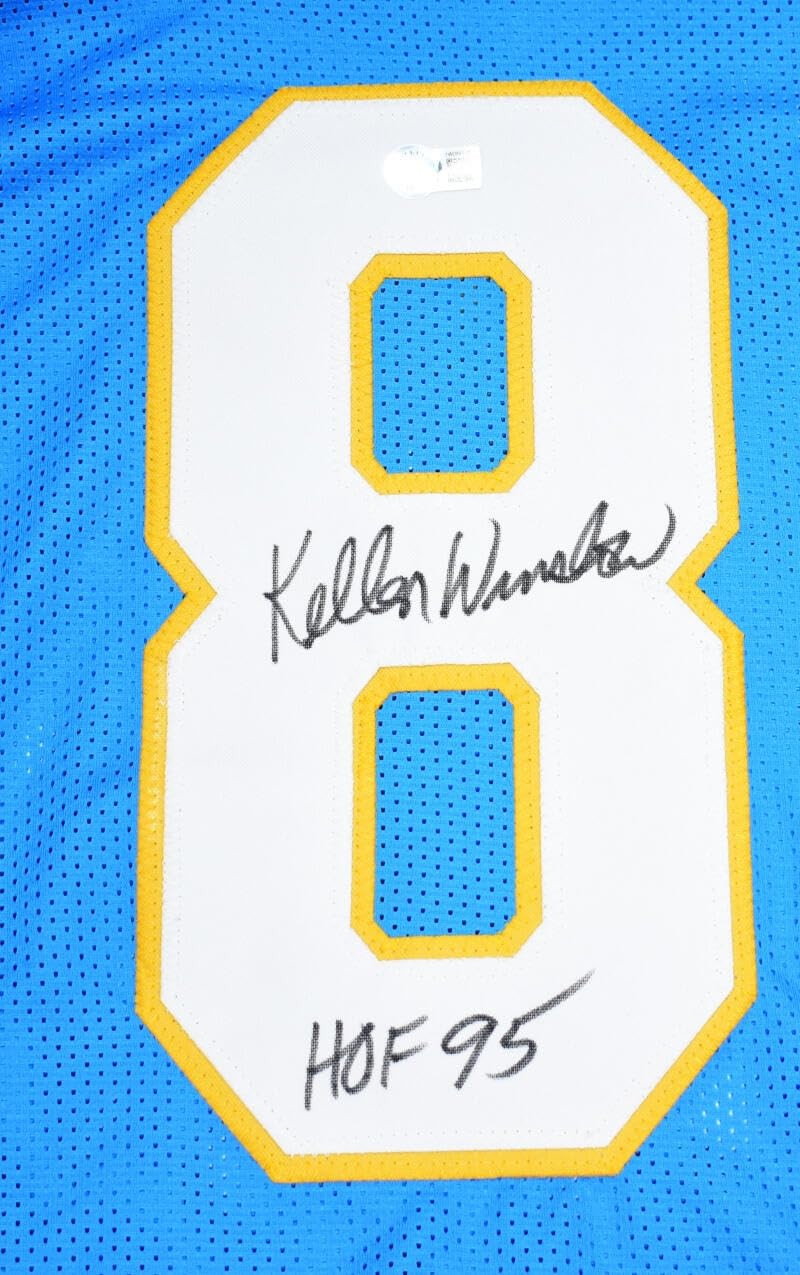 Kellen Winslow Signed San Diego Chargers Style Light Blue Custom Jersey