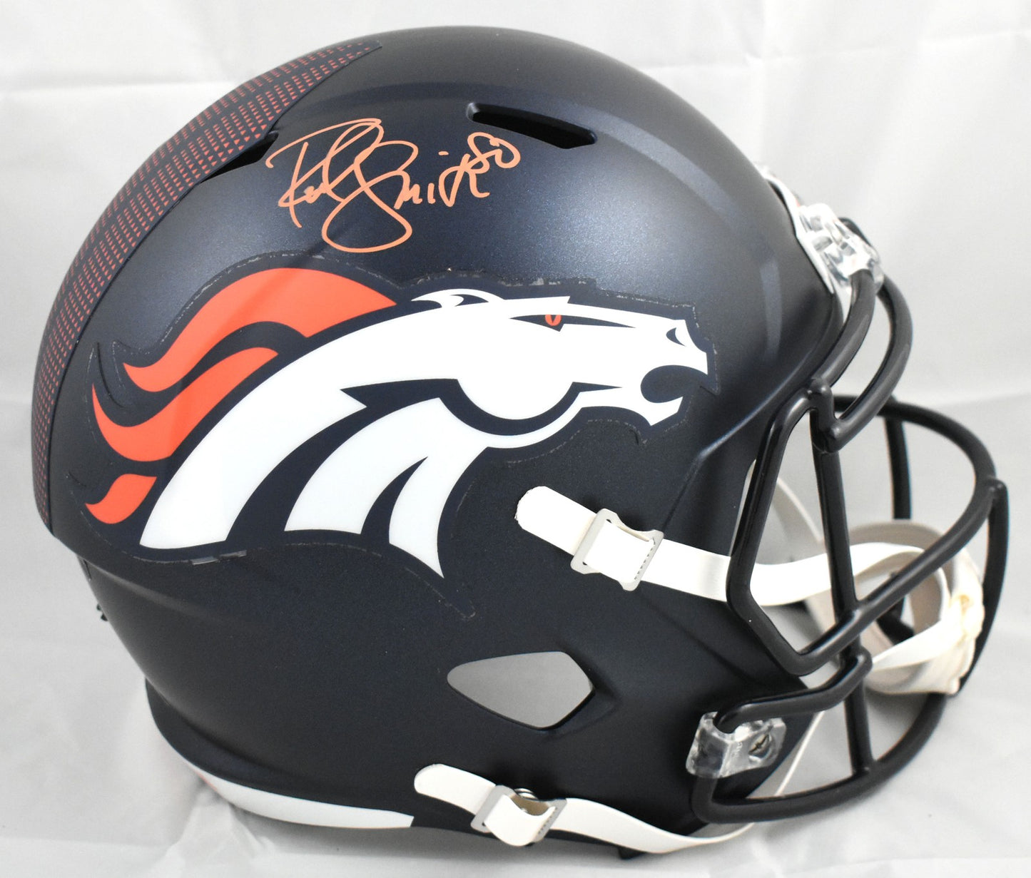 Rod Smith Autographed Denver Broncos Full Size Speed Helmet