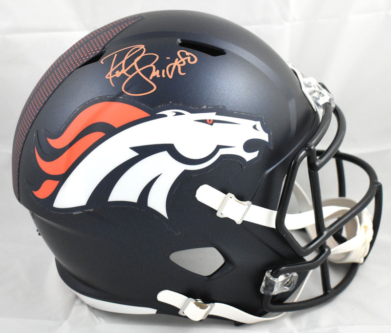 Rod Smith Autographed Denver Broncos Full Size Speed Helmet
