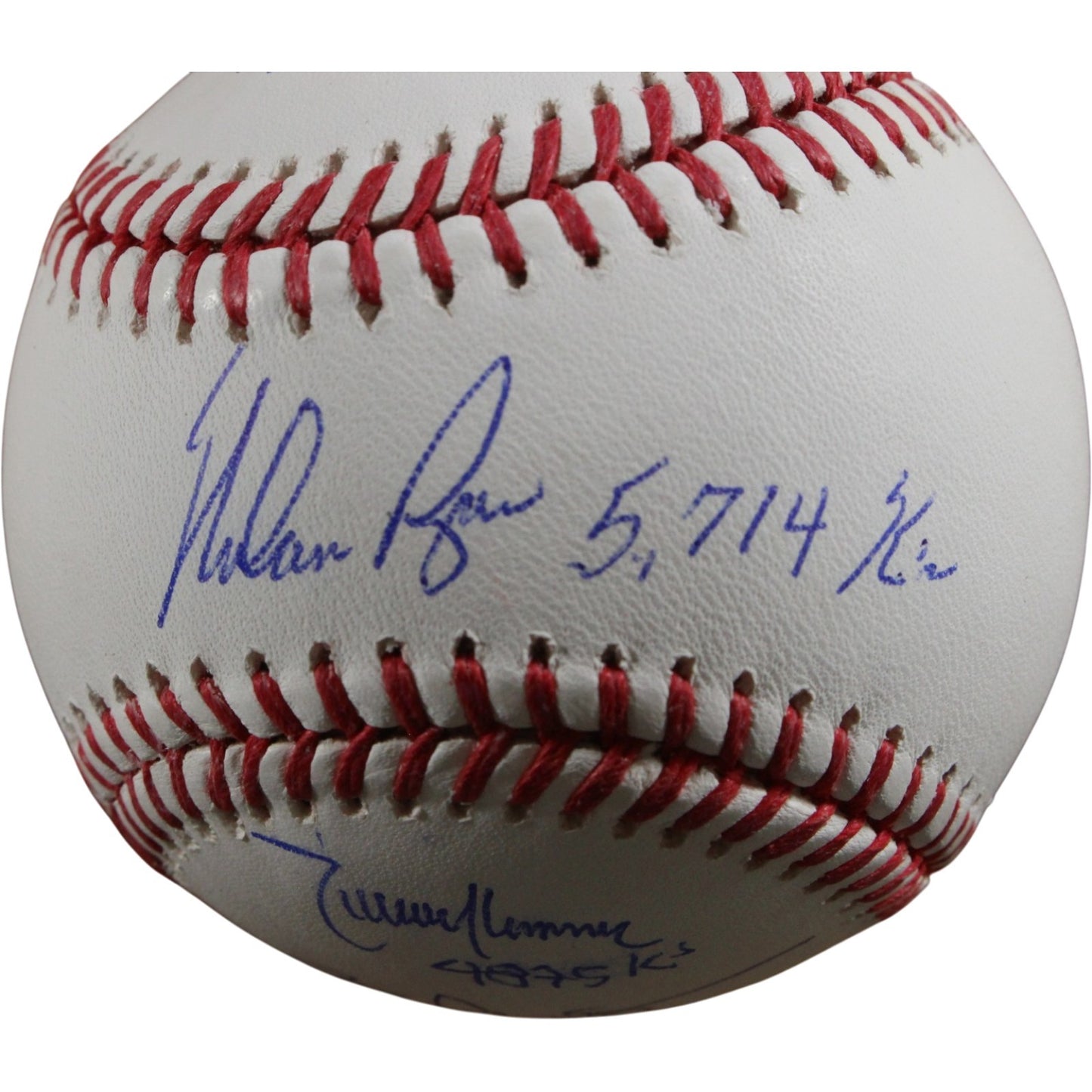 Nolan Ryan, Randy Johnson, Roger Clemens & Steve Carlton Signed Baseball