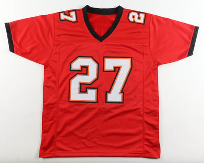 LeGarrette Blount Autographed Tampa Bay Buccaneers Red Custom Jersey