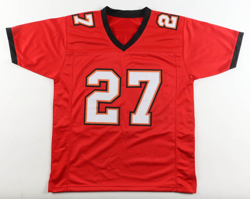LeGarrette Blount Autographed Tampa Bay Buccaneers Red Custom Jersey