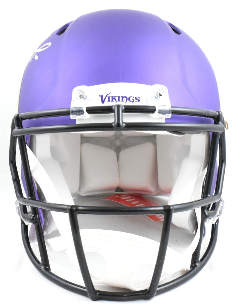 Randy Moss Signed Minnesota Vikings Full Size Speed Authentic Helmet