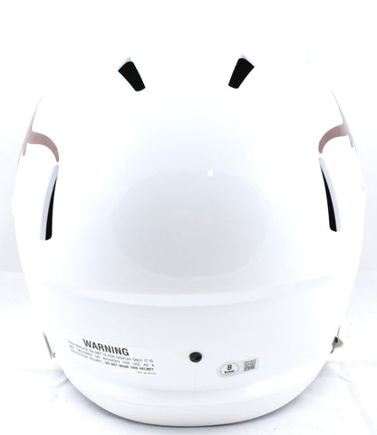 DeMarvion Overshown Signed Texas Longhorns Full Size Speed Helmet