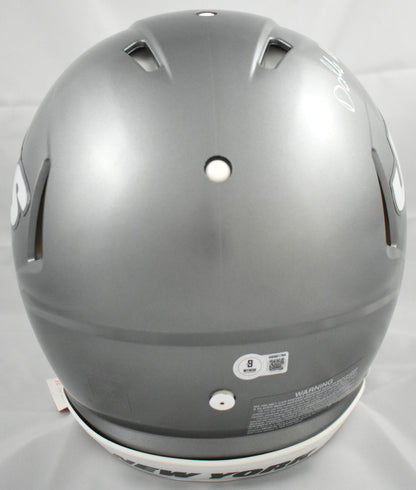 Darrelle Revis Signed New York Jets Flash Speed Authentic Helmet