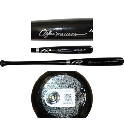 Andre Dawson Autographed Chicago Cubs Black Rawlings Baseball Bat