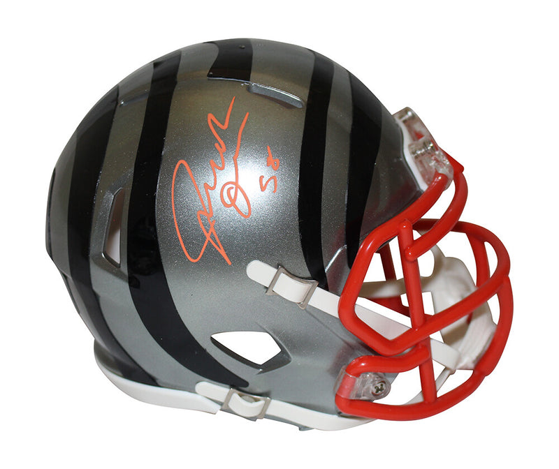 Joseph Ossai Cincinnati Bengals Autographed Flash Mini Helmet
