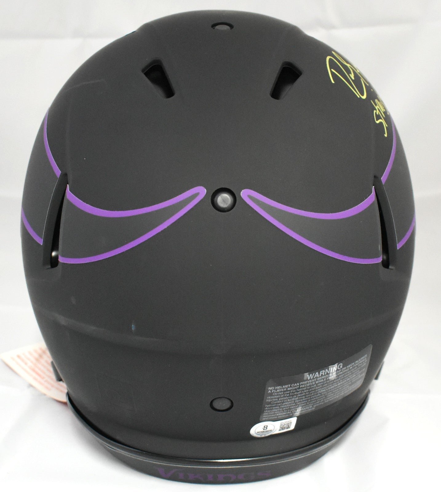 Randy Moss Signed Minnesota Vikings Full Size Eclipse Authentic Helmet