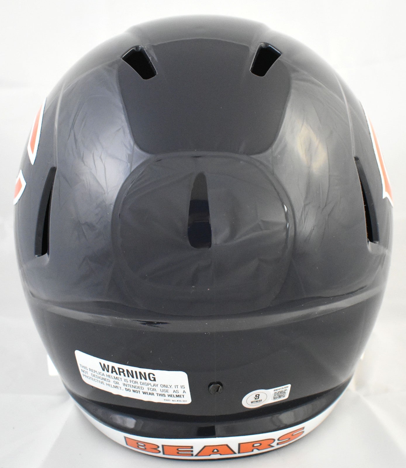 D'Andre Swift Chicago Bears Autographed Full Size Speed Helmet