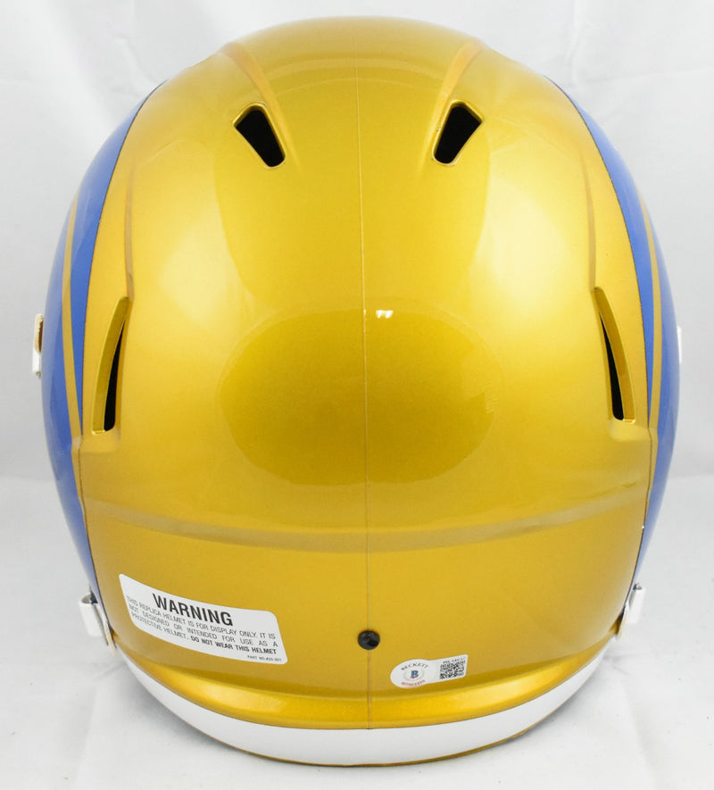 Kurt Warner Autographed St. Louis Rams Full Size Flash Speed Helmet