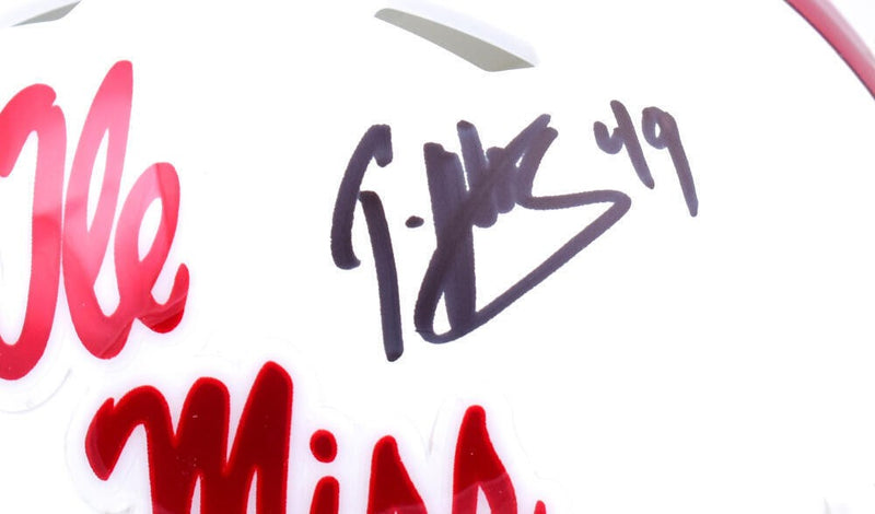 Patrick Willis Signed Ole Miss Rebels Speed Mini Helmet