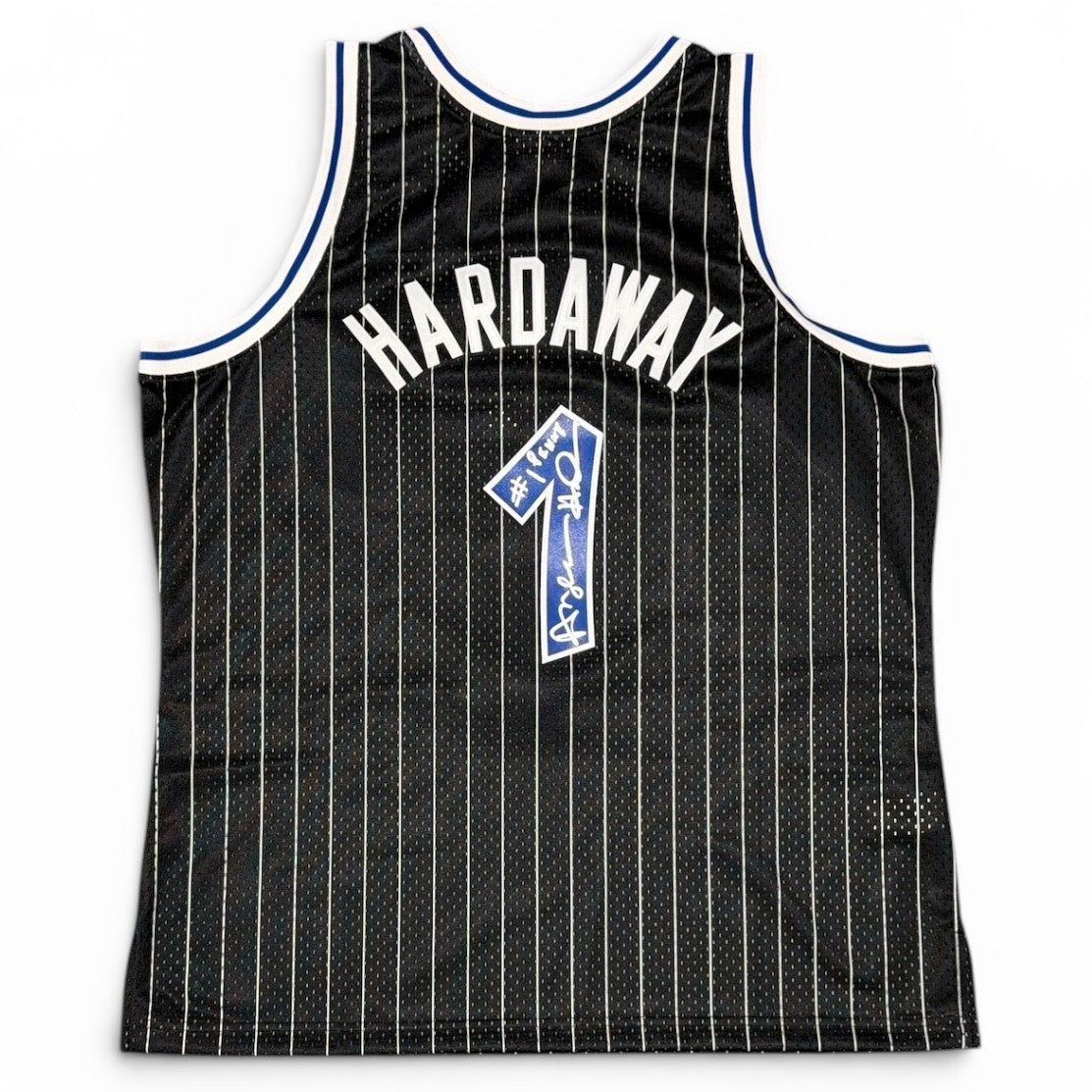 Anfernee Hardaway Signed Orlando Magic Mitchell & Ness Jersey