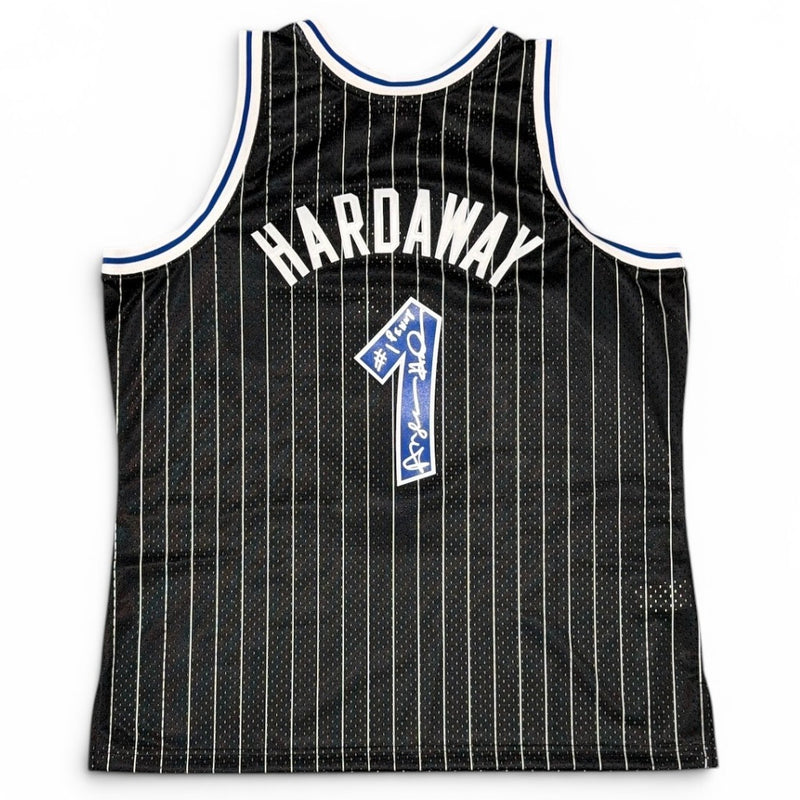 Anfernee Hardaway Signed Orlando Magic Mitchell & Ness Jersey