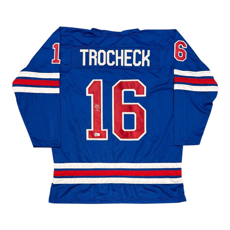Vincent Trocheck Signed USA Hockey Custom Jersey