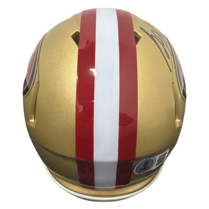 Garrison Hearst Signed San Francisco 49ers Mini Helmet