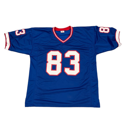 Andre Reed Signed Buffalo Bills Custom Jersey (HOF 14) Beckett COA
